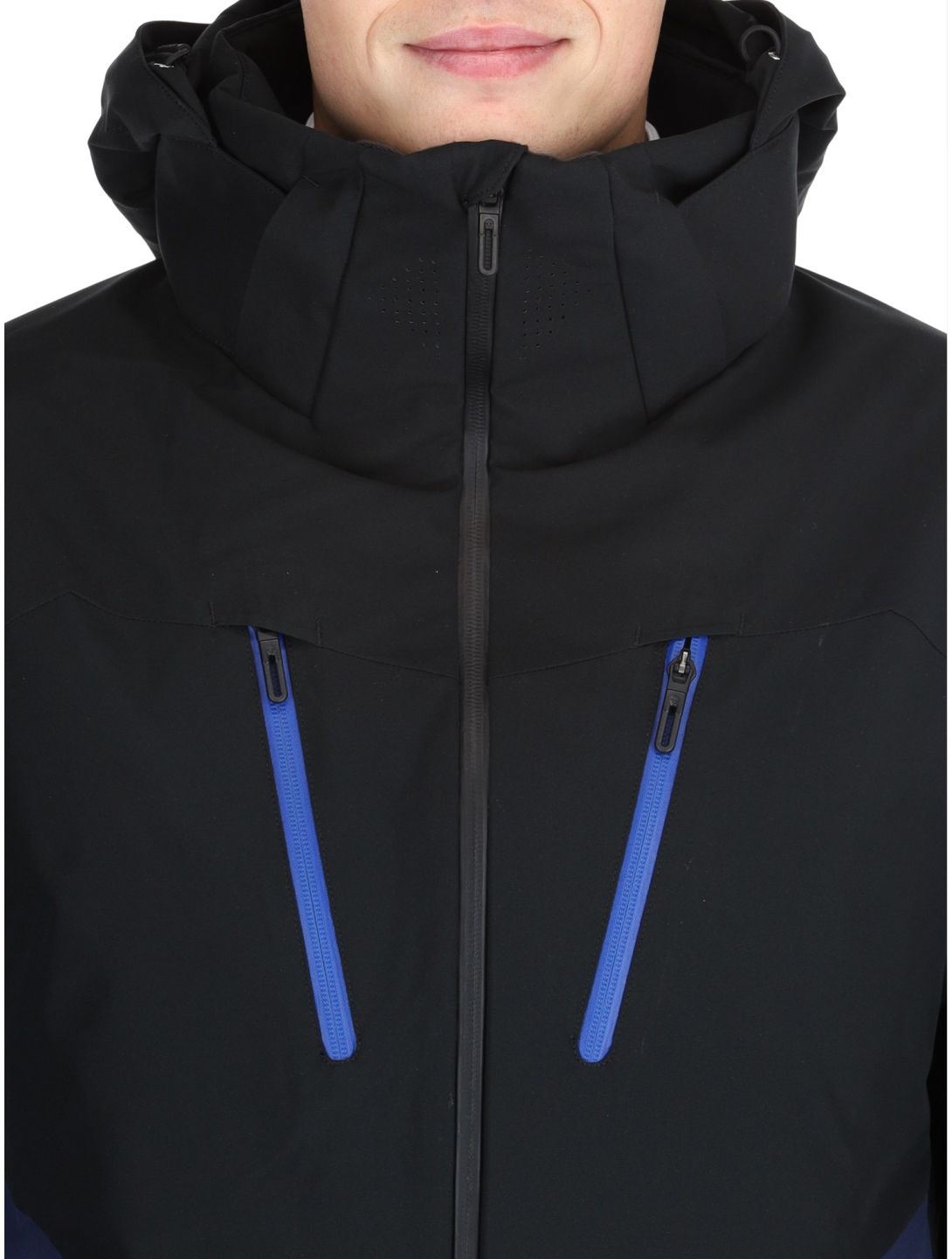 Descente, M-GK33 ski-jas heren Black/Dark Night blauw, zwart 