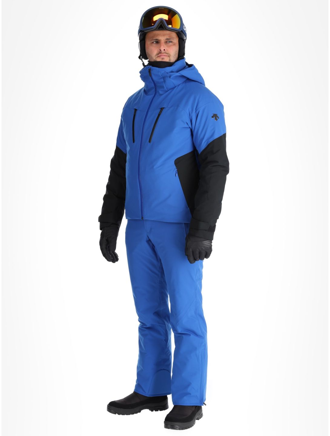 Descente, M-GK33 AA Jas gevoerd heren Echo Blue Blauw 