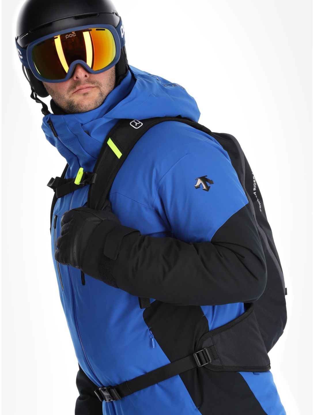 Descente, M-GK33 AA Jas gevoerd heren Echo Blue Blauw 