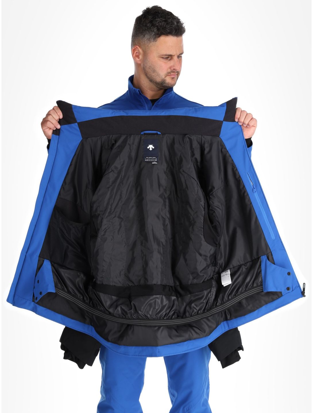 Descente, M-GK33 AA Jas gevoerd heren Echo Blue Blauw 