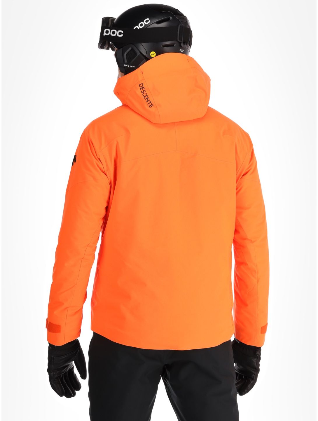 Descente, M-GK33 AA Jas gevoerd heren Momiji Orange Oranje 