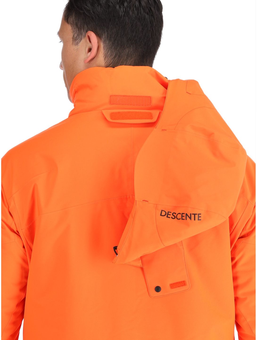 Descente, M-GK33 AA Jas gevoerd heren Momiji Orange Oranje 