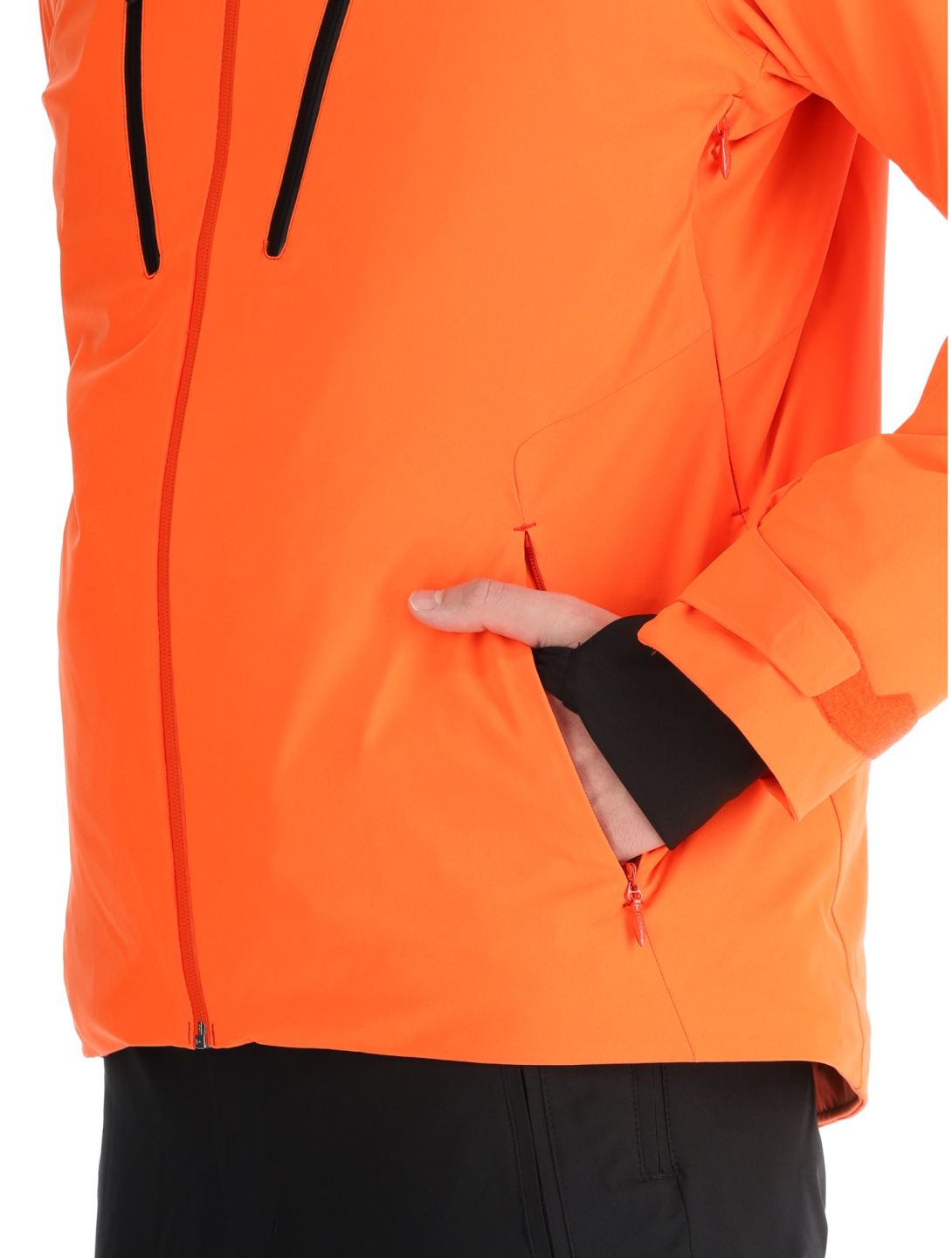 Descente, M-GK33 AA Jas gevoerd heren Momiji Orange Oranje 