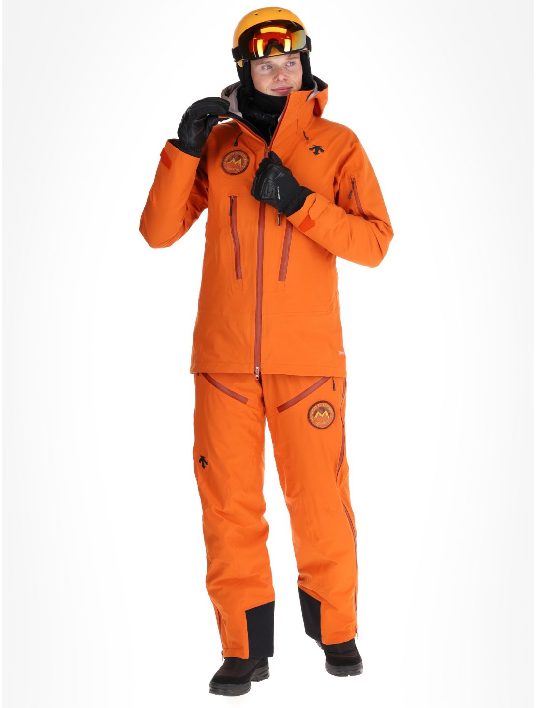 Descente, M-GK50M Marco Odermatt hardshell ski-jas heren Ripen Orange oranje 