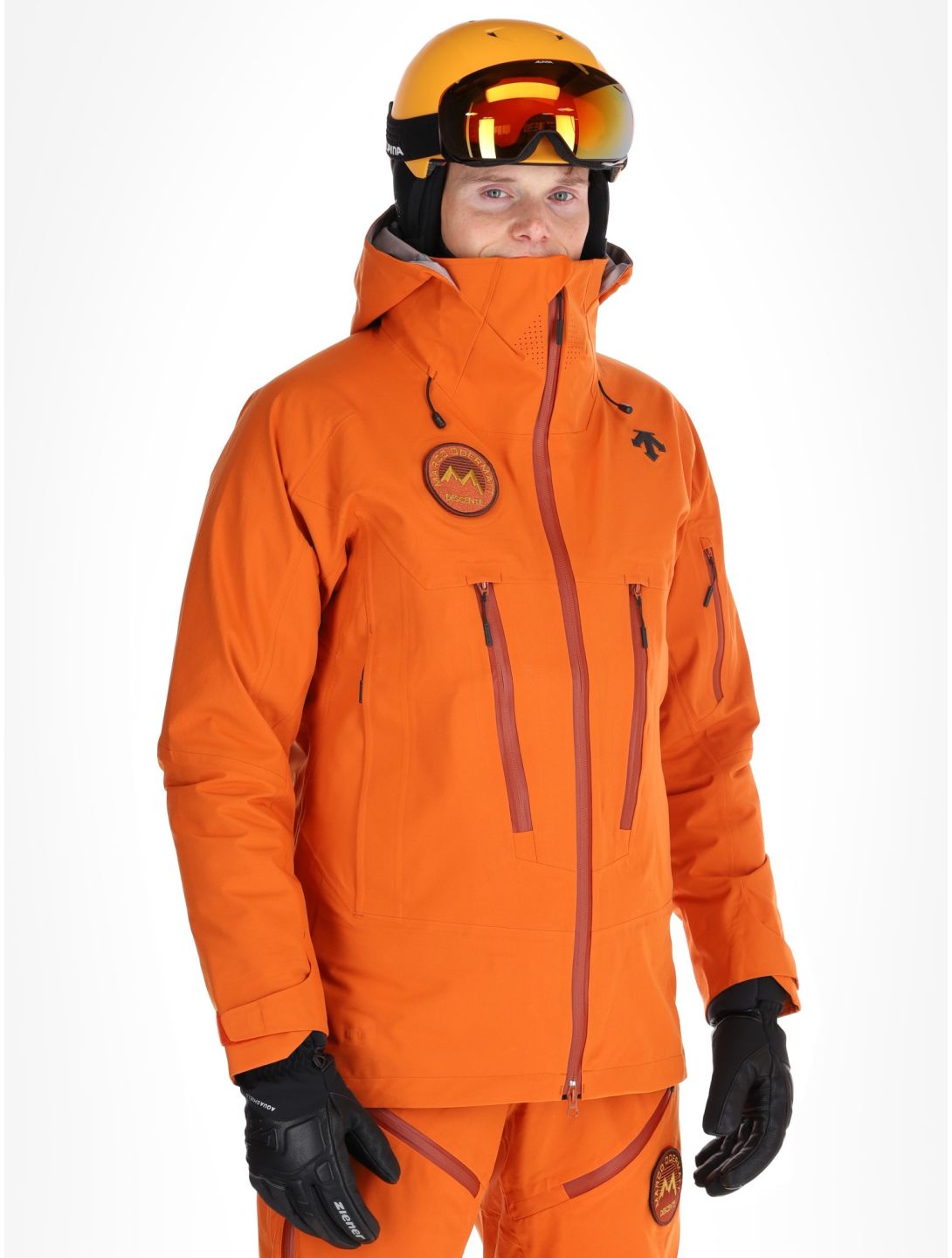 Descente, M-GK50M Marco Odermatt hardshell ski-jas heren Ripen Orange oranje 