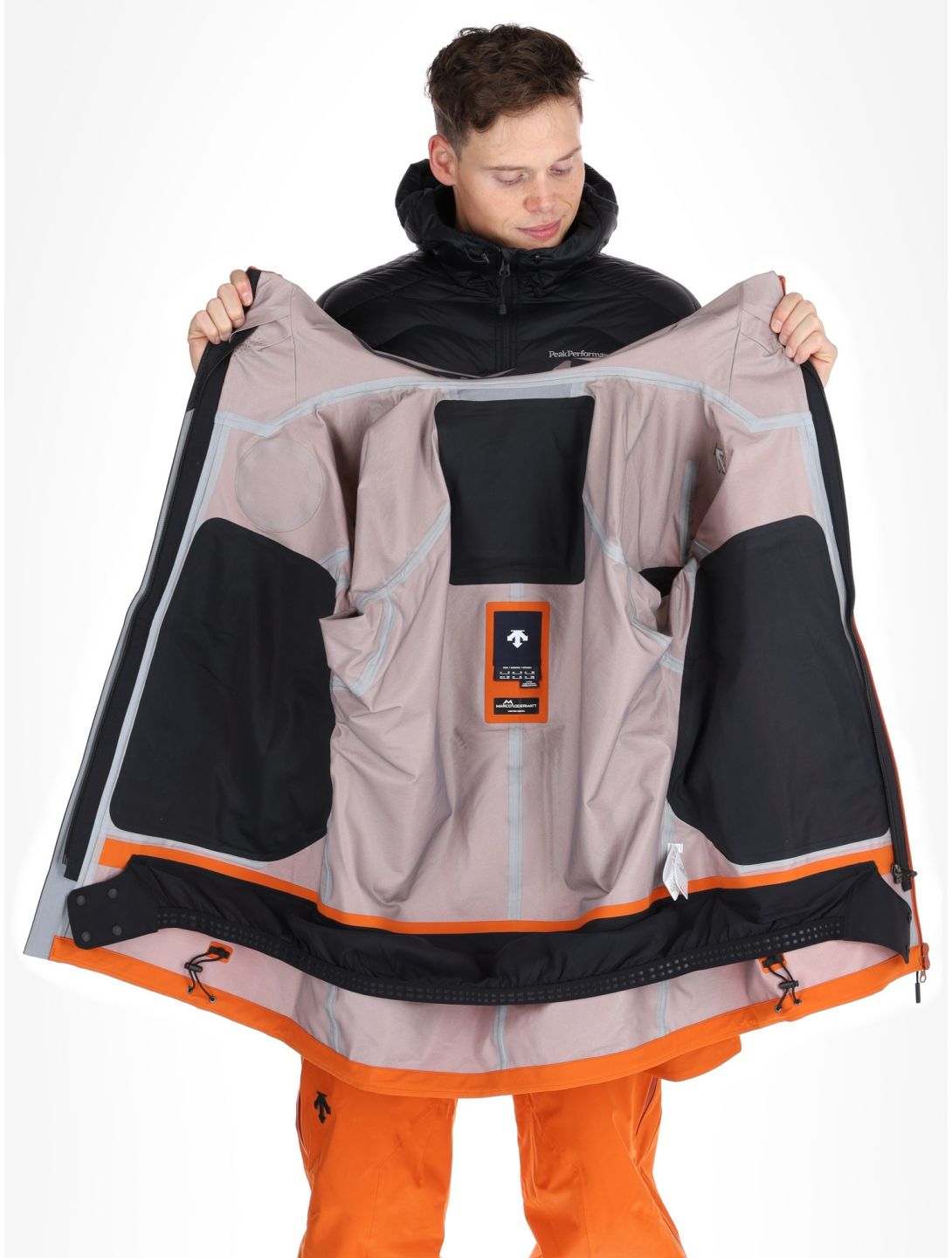 Descente, M-GK50M Marco Odermatt hardshell ski-jas heren Ripen Orange oranje 