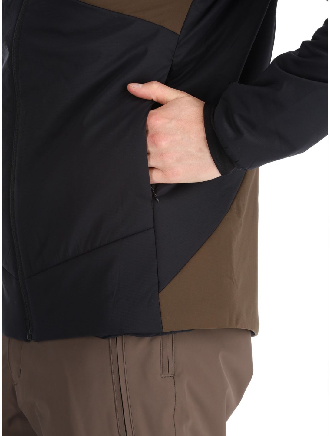 Descente, M-GK60M AD Midlayer (Dons) jas heren Brown Bruin 