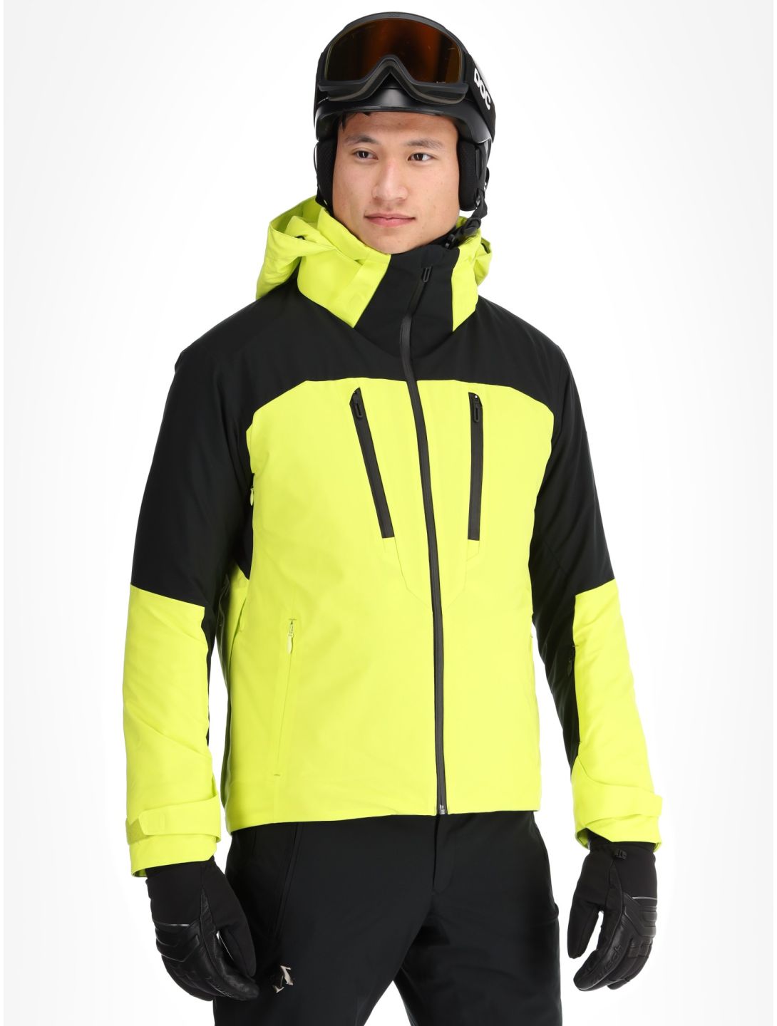 Descente, M-GK80 AA Jas gevoerd heren Glint Yellow Geel 