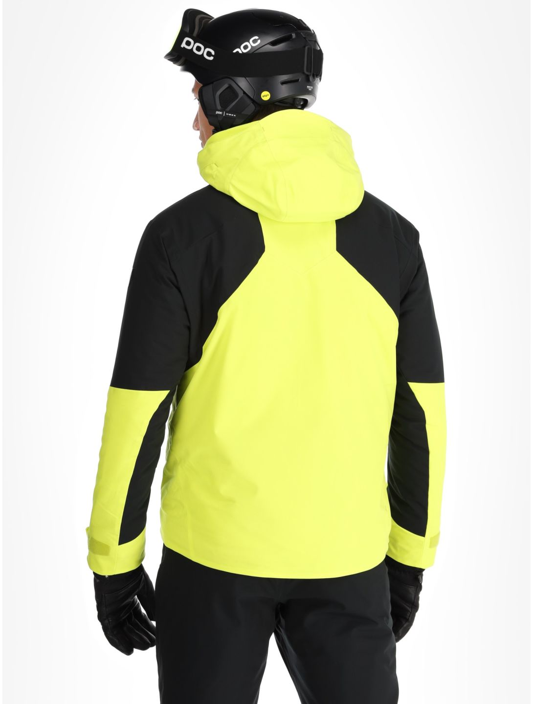 Descente, M-GK80 AA Jas gevoerd heren Glint Yellow Geel 