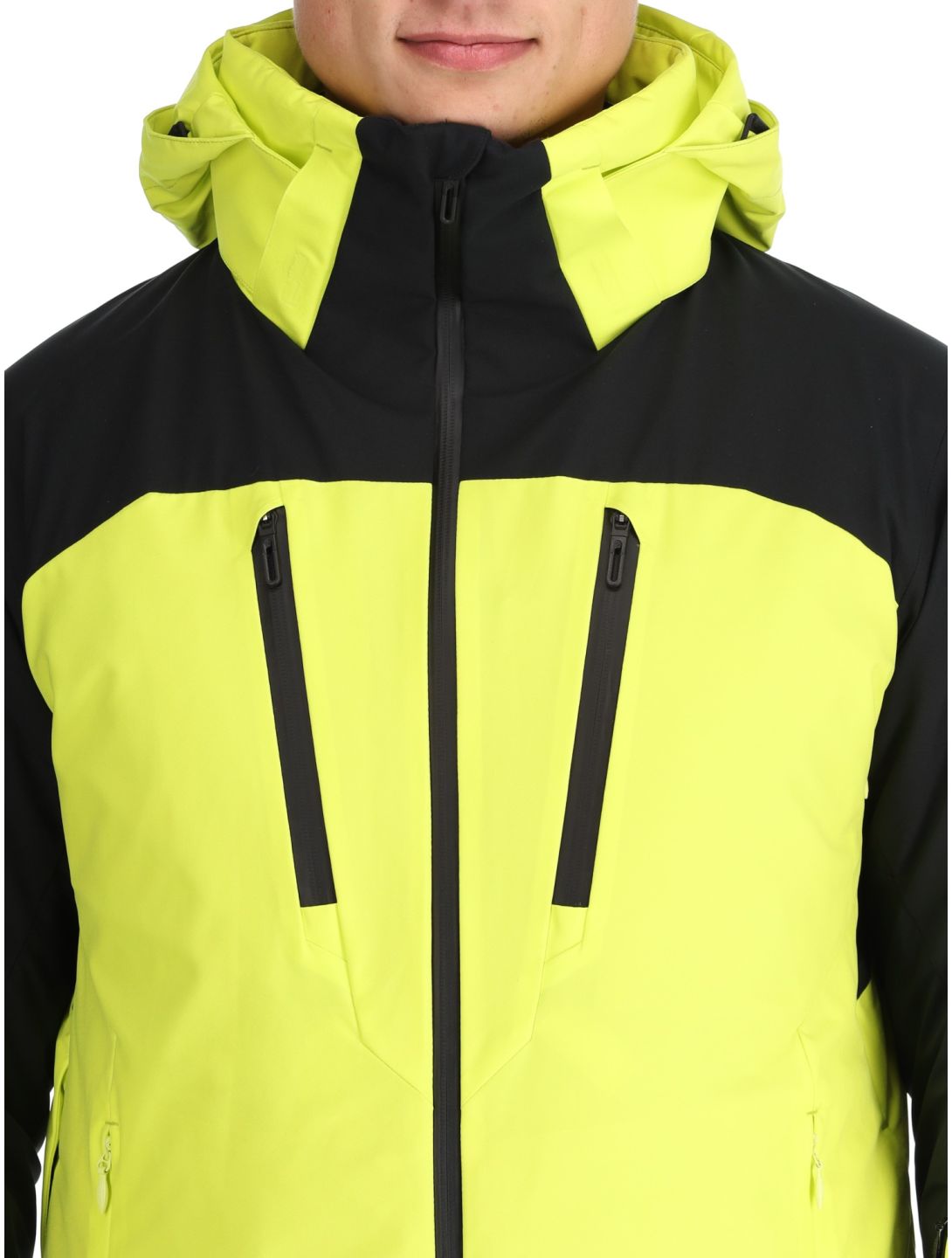 Descente, M-GK80 AA Jas gevoerd heren Glint Yellow Geel 