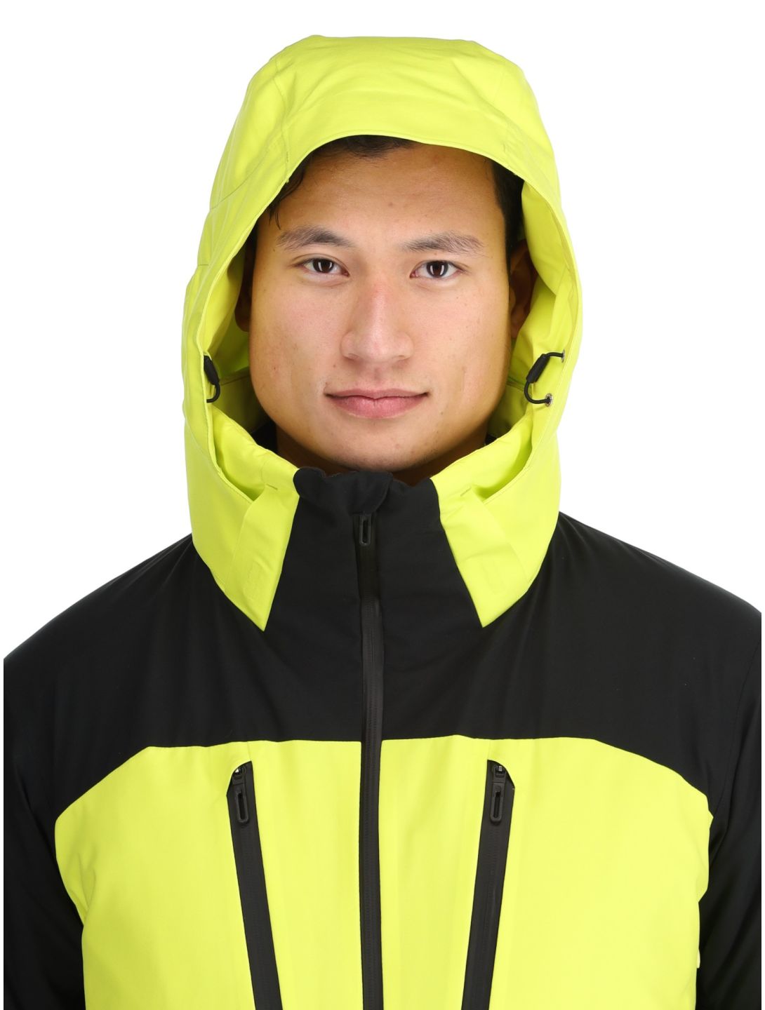 Descente, M-GK80 AA Jas gevoerd heren Glint Yellow Geel 