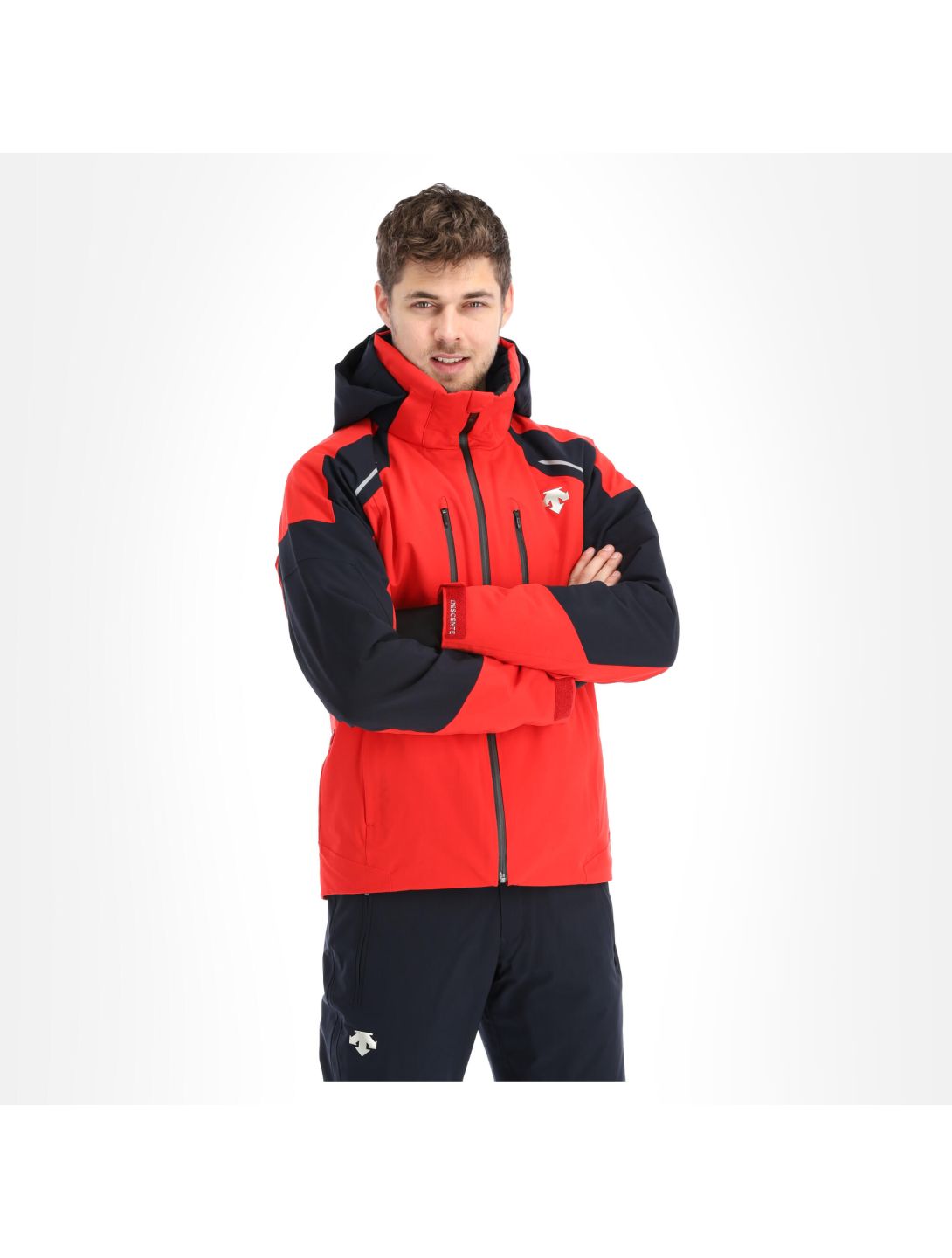 Descente, Slade Jacket ski-jas heren electric Rood