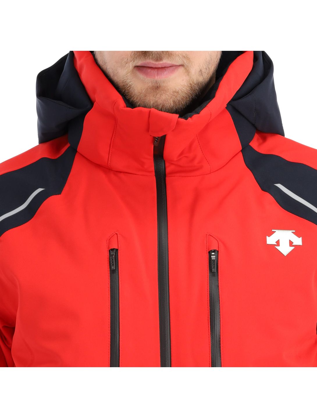 Descente, Slade Jacket ski-jas heren electric Rood