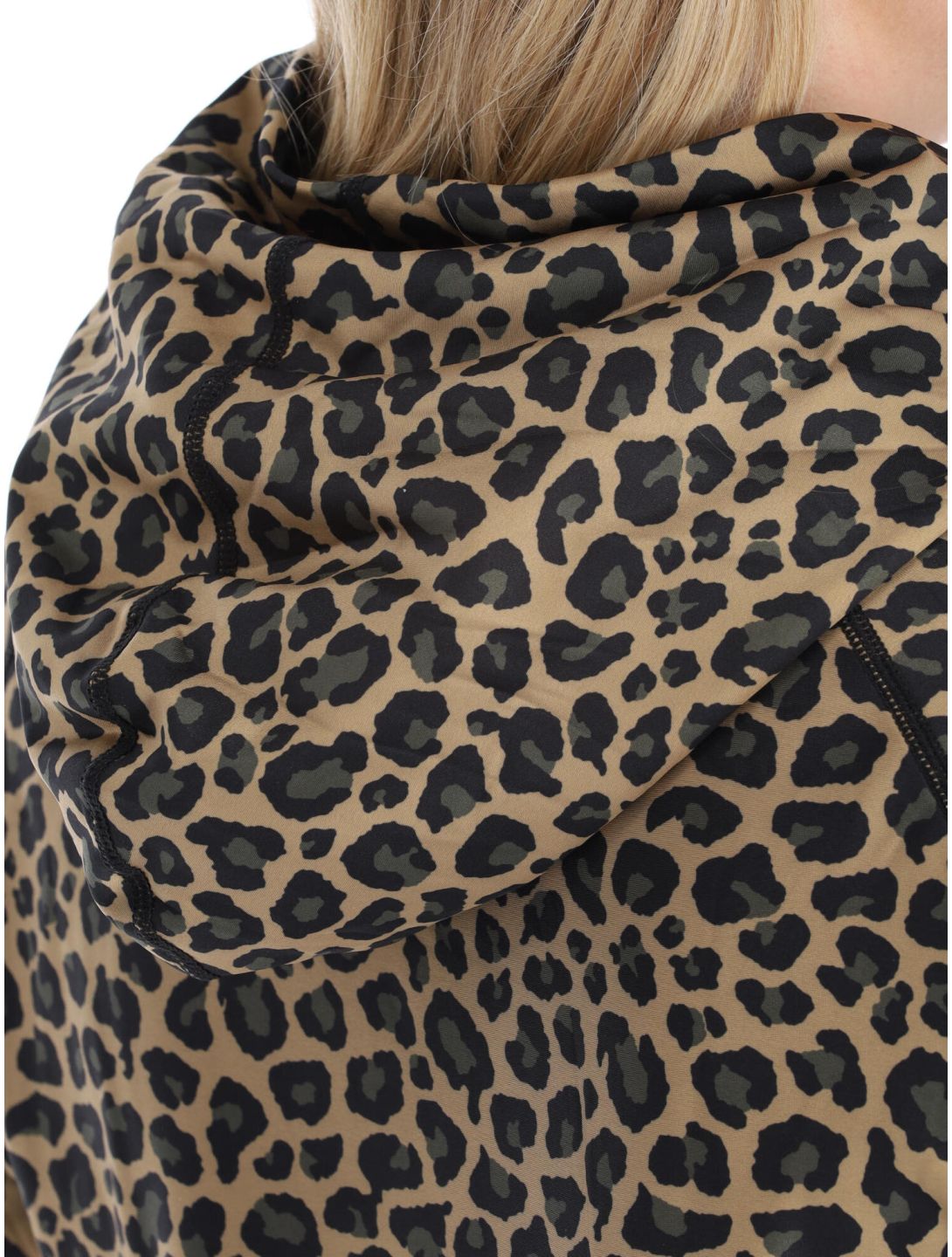 Eivy, Icecold Hood thermoshirt dames Leopard bruin 