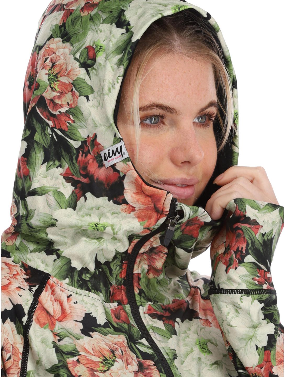 Eivy, Icecold Zip Hood skipully dames Autumn Bloom multicolor 