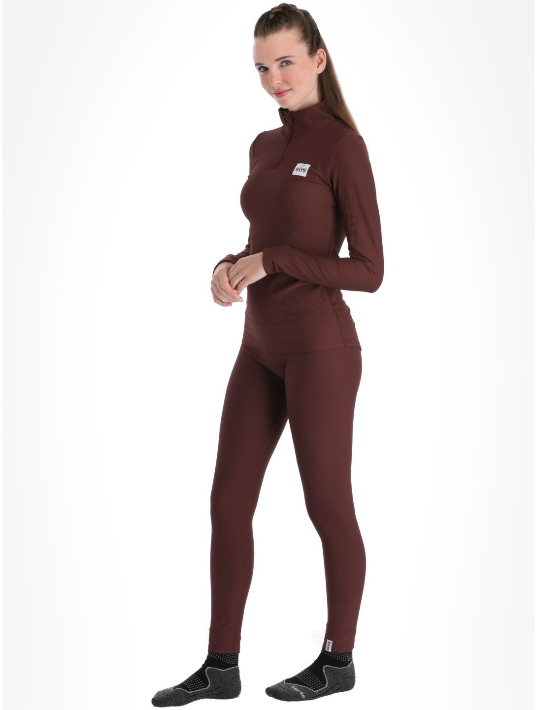 Eivy, Journey Rib skipully dames Wine bordeaux 