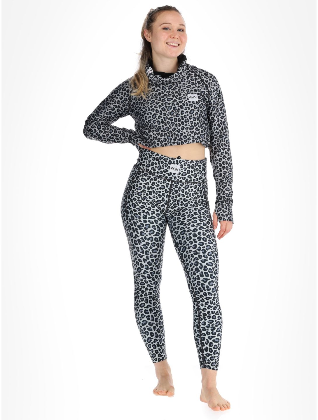 Eivy, Pocket FB Thermobroek dames Snow Leopard Wit 