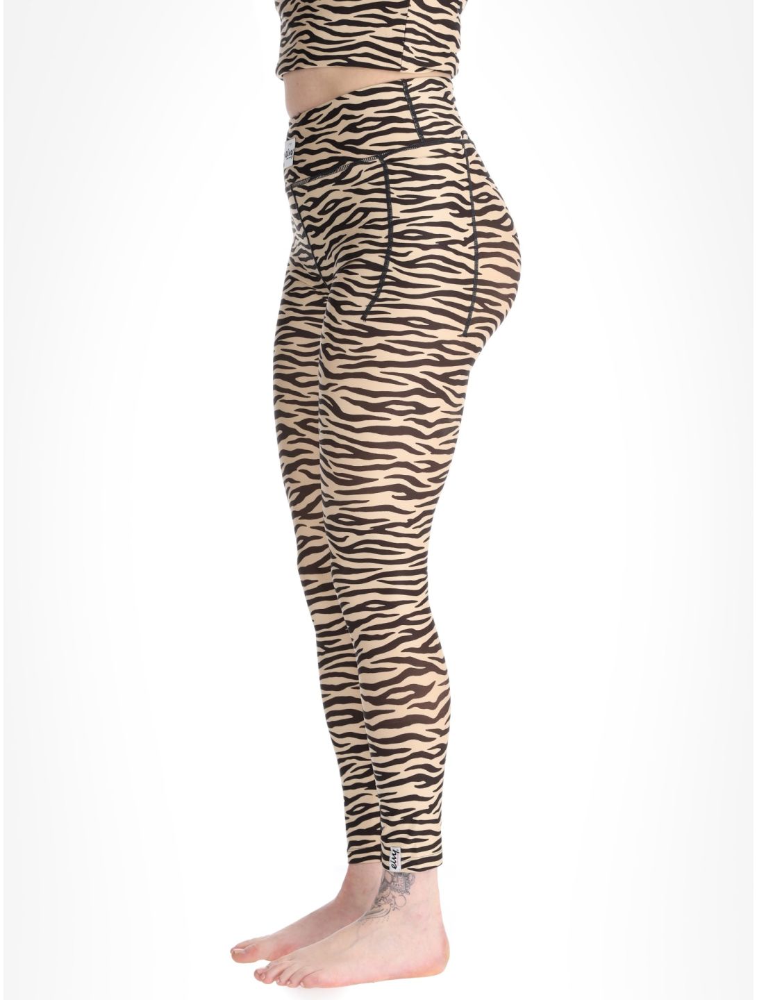 Eivy, Pocket FB Thermobroek dames Zebra Bruin 