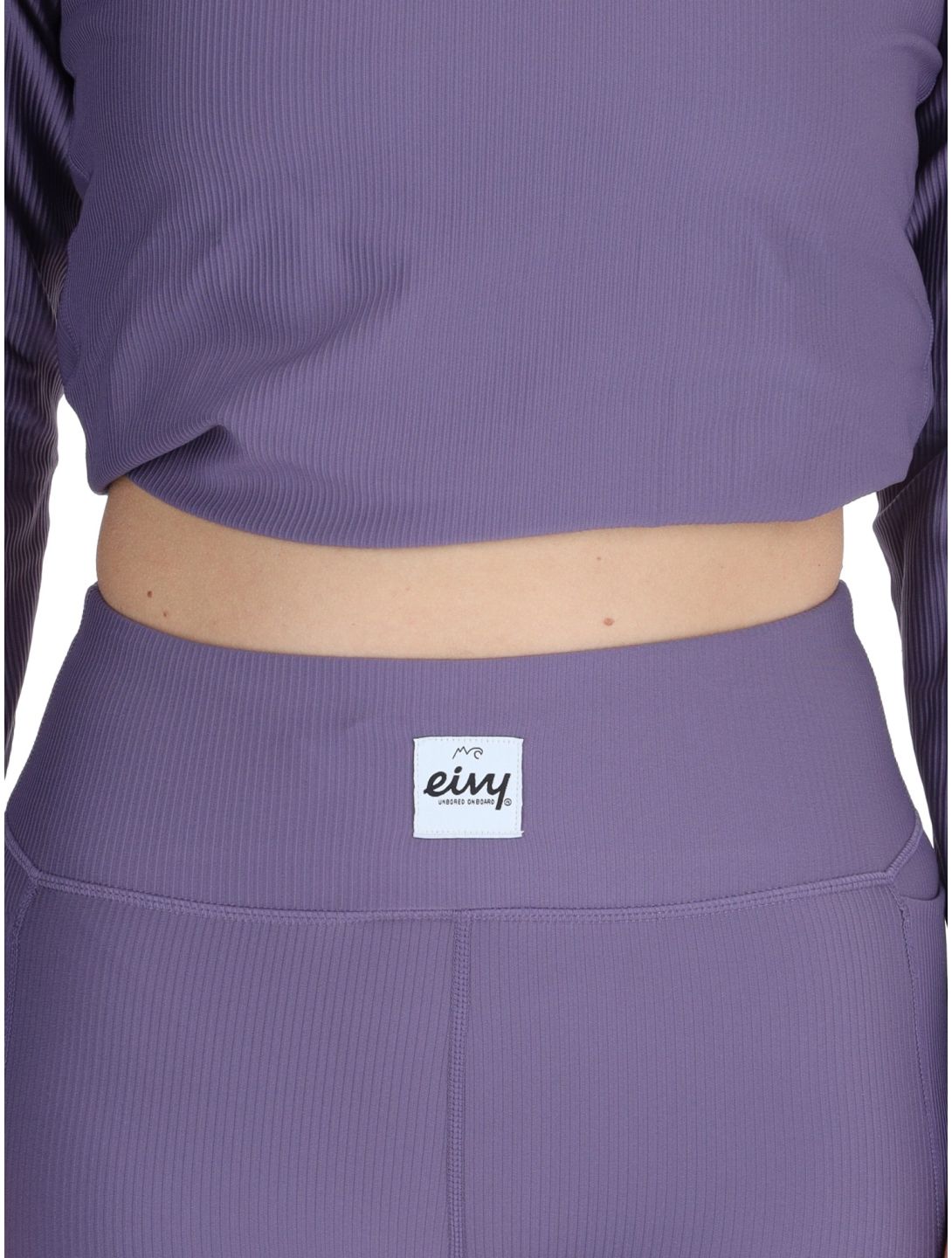 Eivy, Pocket Rib FB Thermobroek dames Deep Purple Paars 