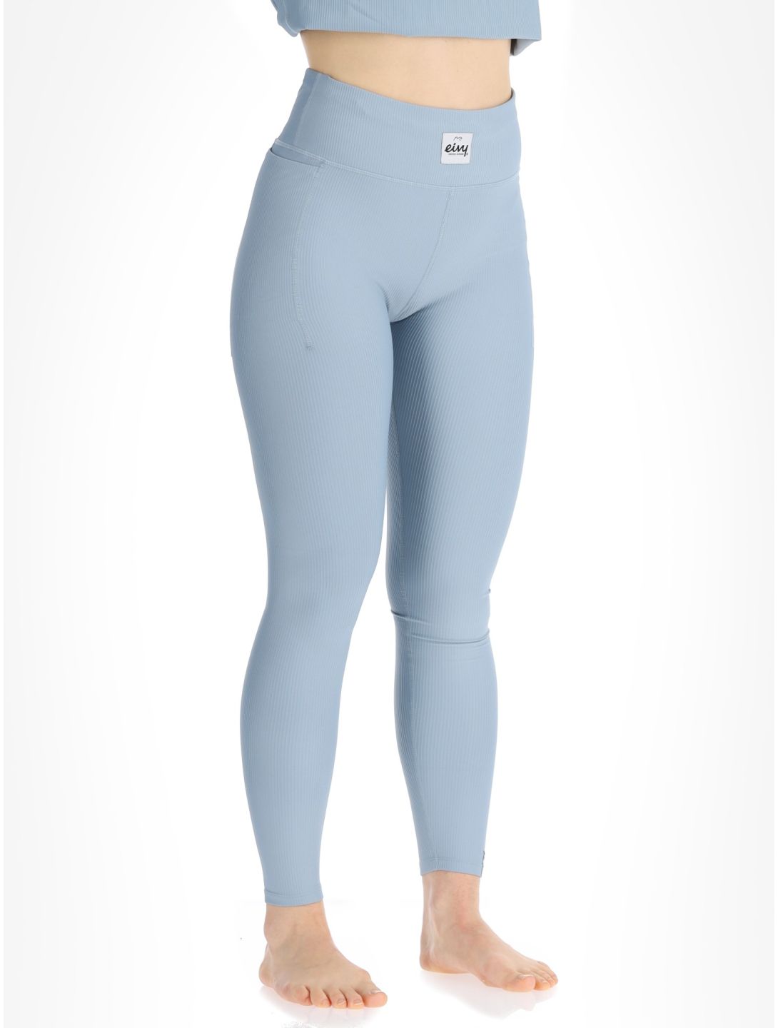 Eivy, Pocket Rib FB Thermobroek dames Faded Fog Blauw 