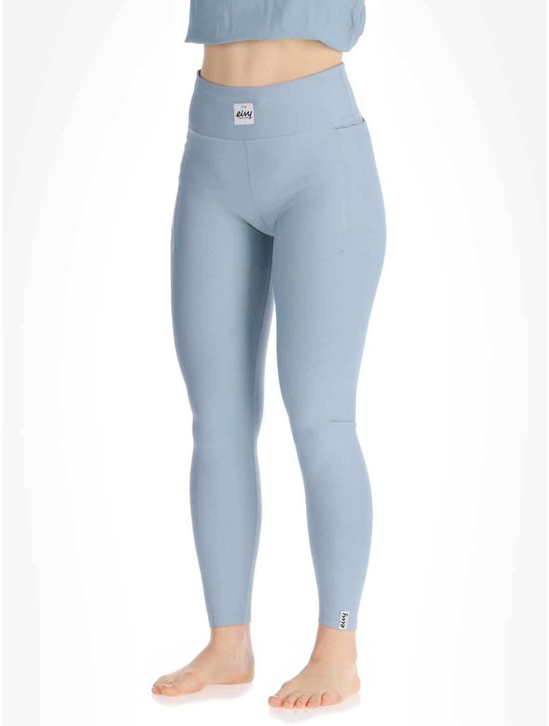 Eivy, Pocket Rib FB Thermobroek dames Faded Fog Blauw 