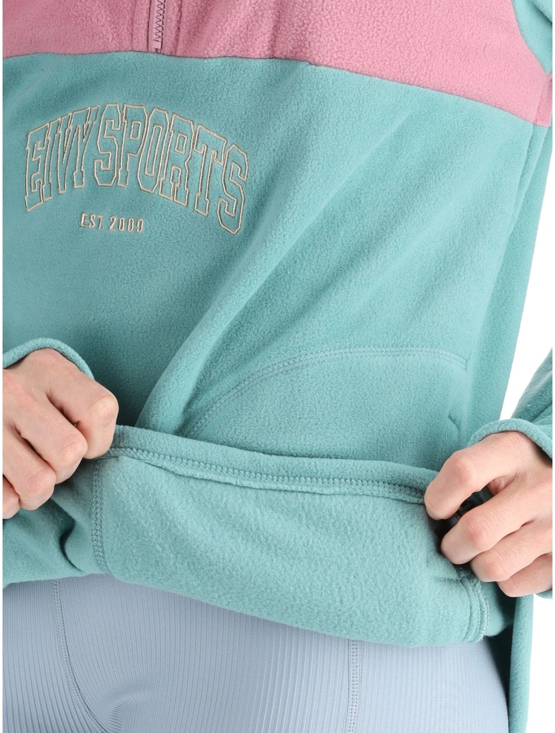 Eivy, Techlight Halfzip Fleece EB Trui dames Miami Turquoise Groen 