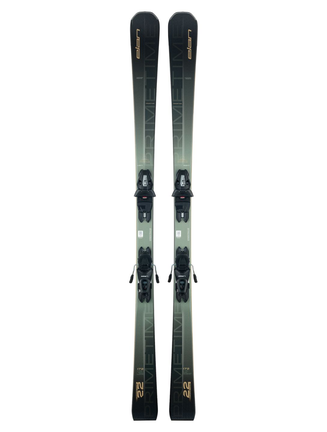 Elan, Elan Primetime 22 PS Black ski's unisex Black 