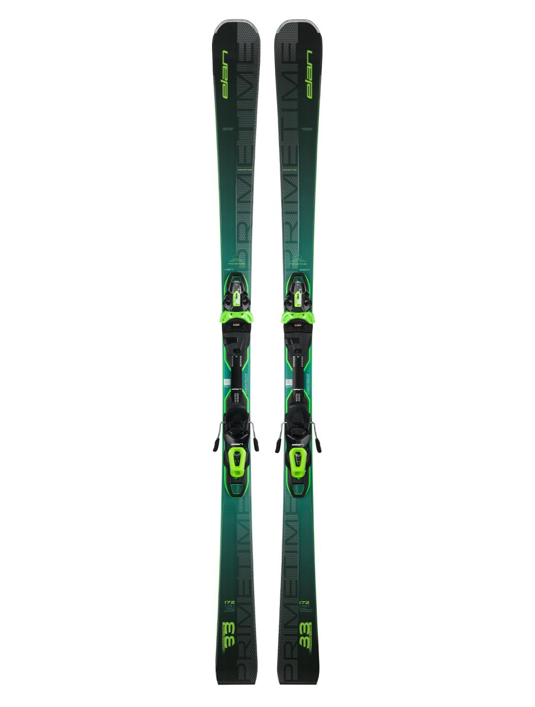 Elan, Elan Primetime 33 FusionX (2024-2025) ski's unisex Green 