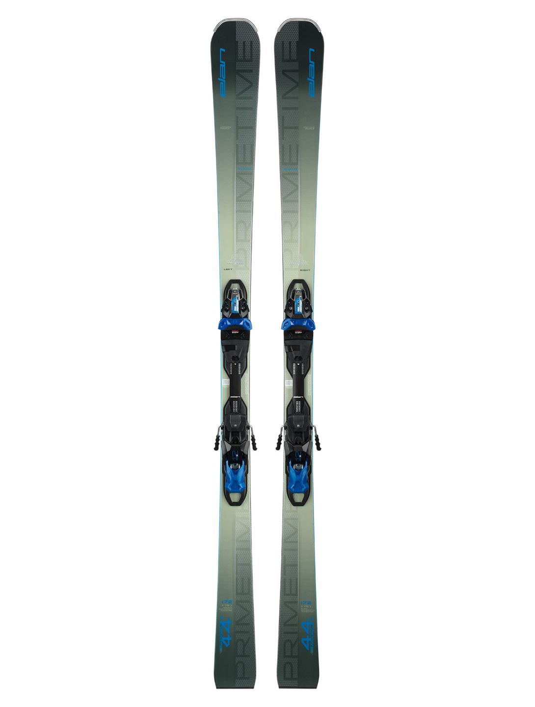 Elan, Elan Primetime 44+ FusionX ski's unisex Blue 