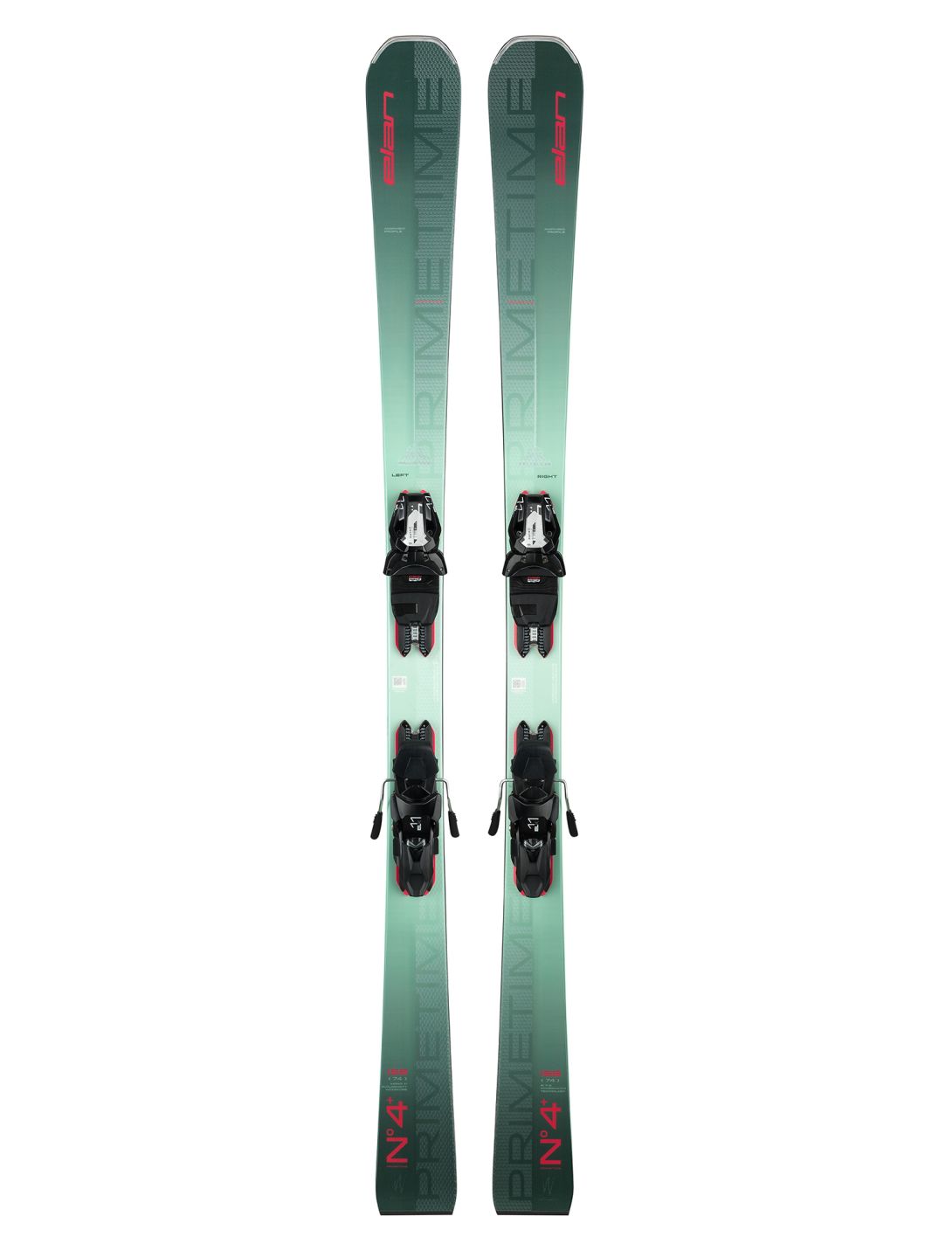 Elan, Elan Primetime N°4+ W Powershift ski's dames Mint 