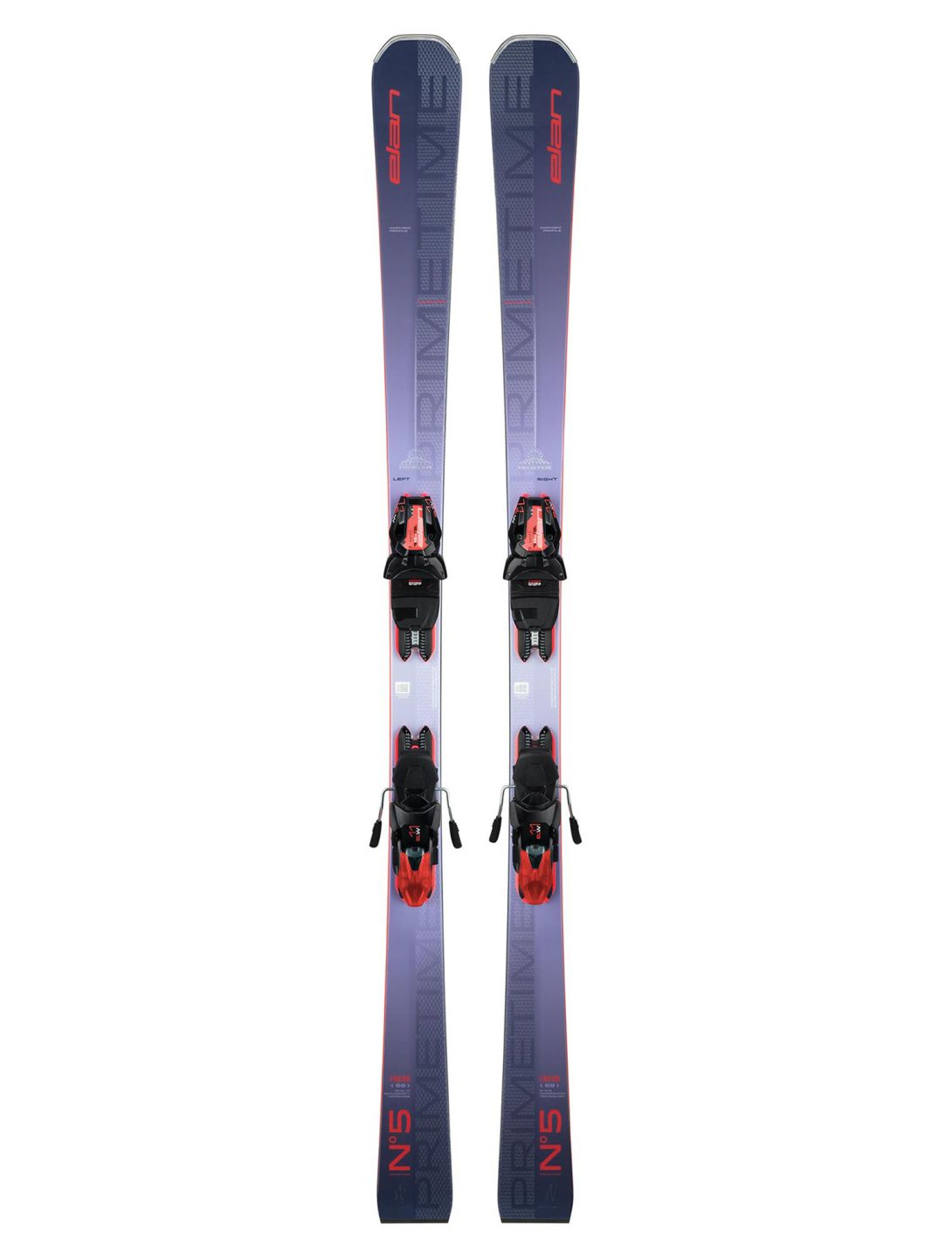 Elan, Elan Primetime N°5 W Powershift ski's dames Purple 