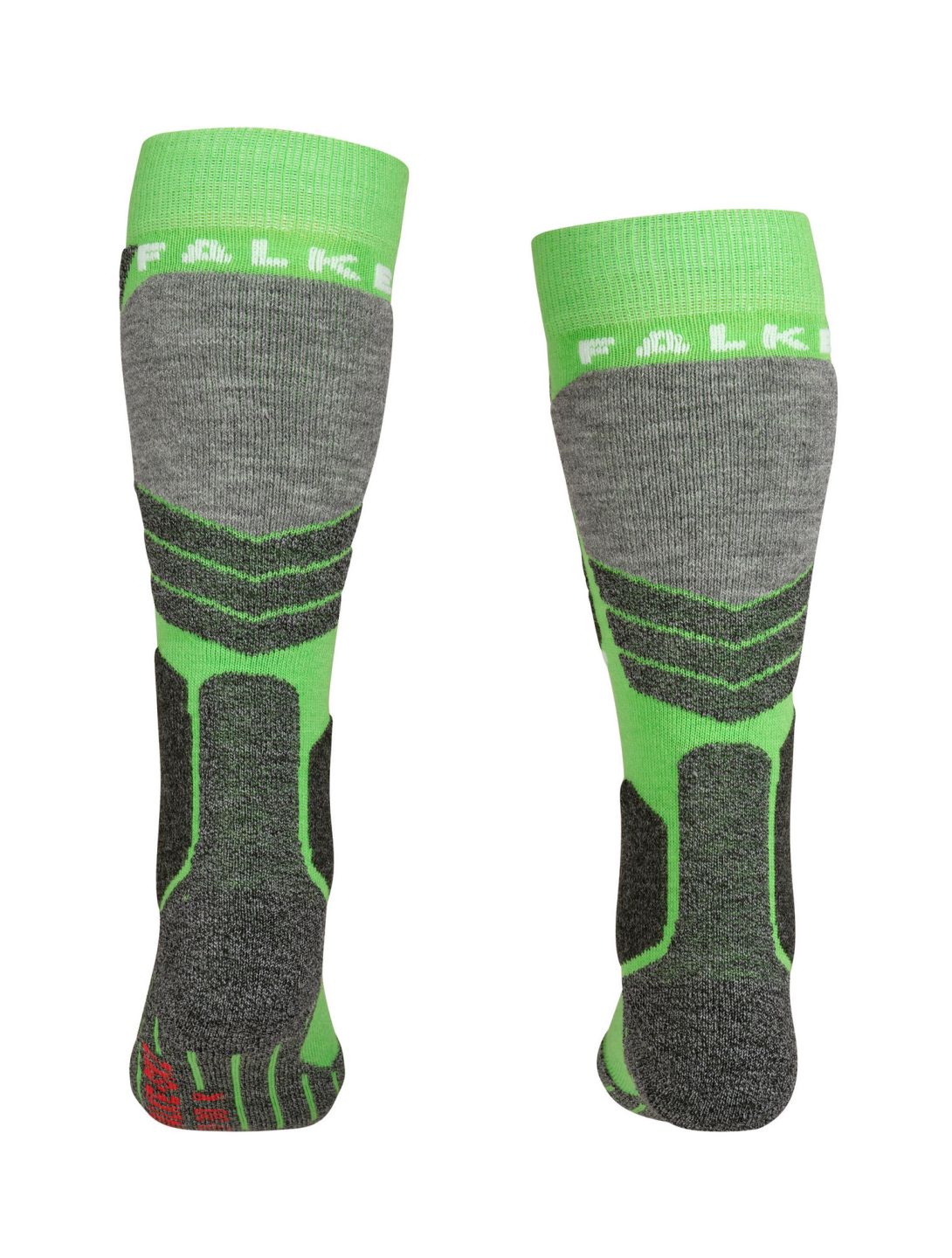 Falke, SK2 Intermediate skisokken kinderen Vivid Green groen 