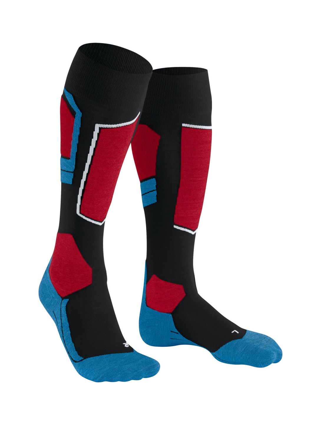 Falke, SK4 Advanced skisokken heren Black zwart 