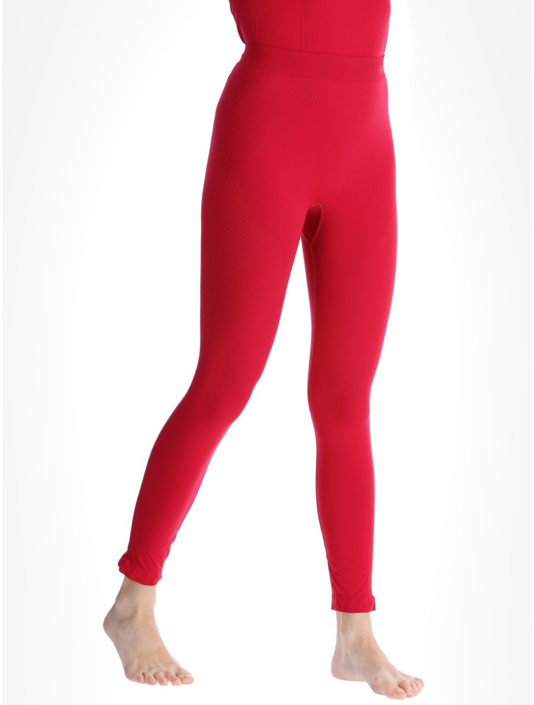 Falke, Long Tights FB Thermobroek dames Red Rood 