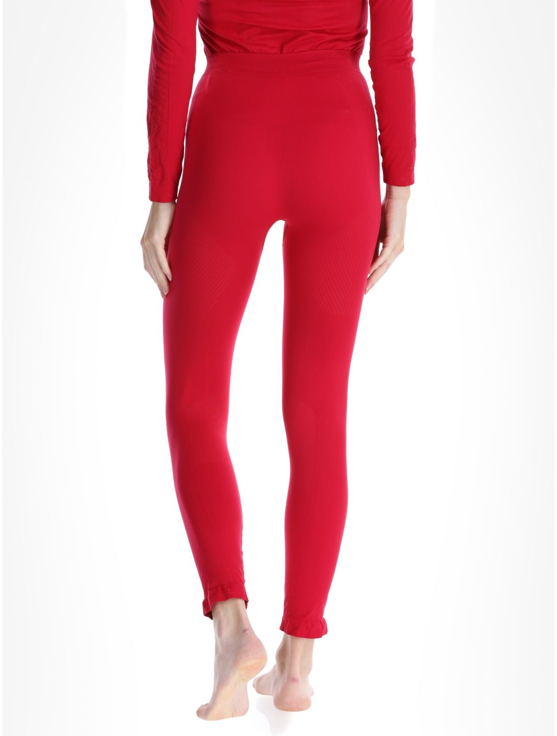 Falke, Long Tights FB Thermobroek dames Red Rood 