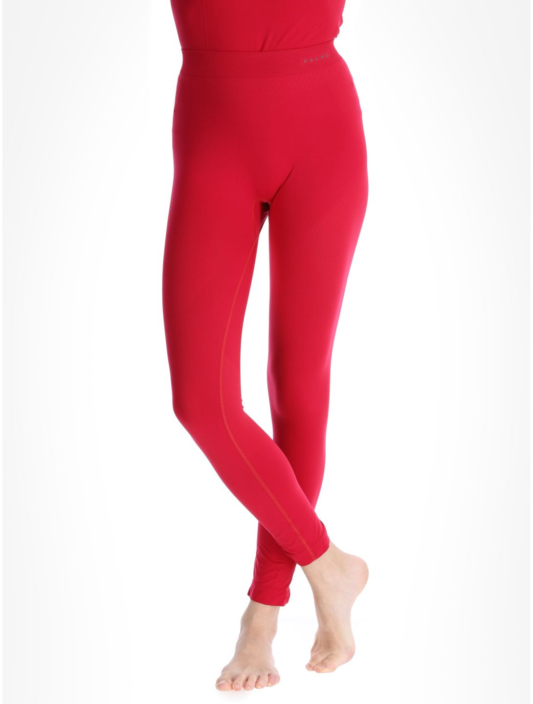 Falke, Long Tights FB Thermobroek dames Red Rood 