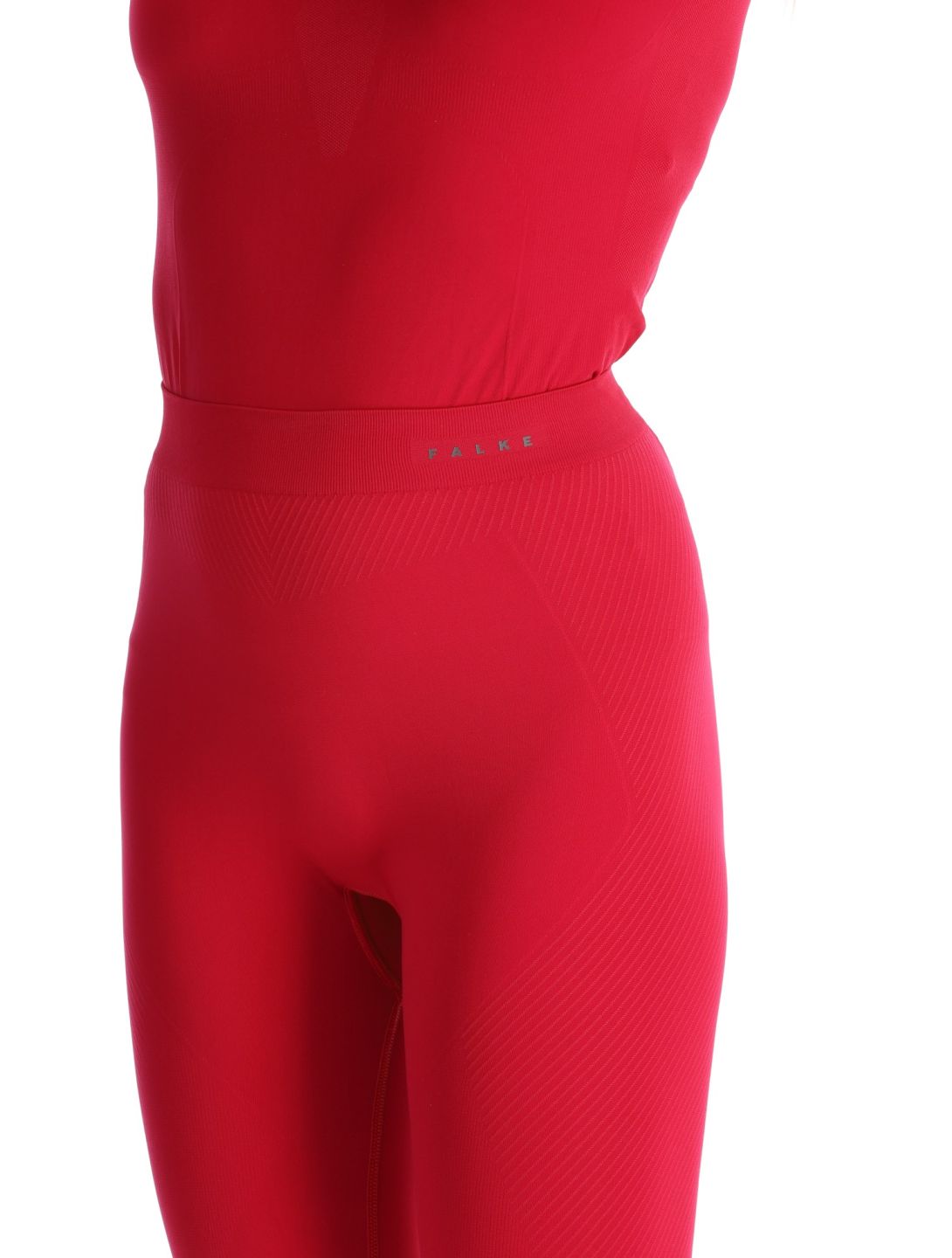 Falke, Long Tights FB Thermobroek dames Red Rood 