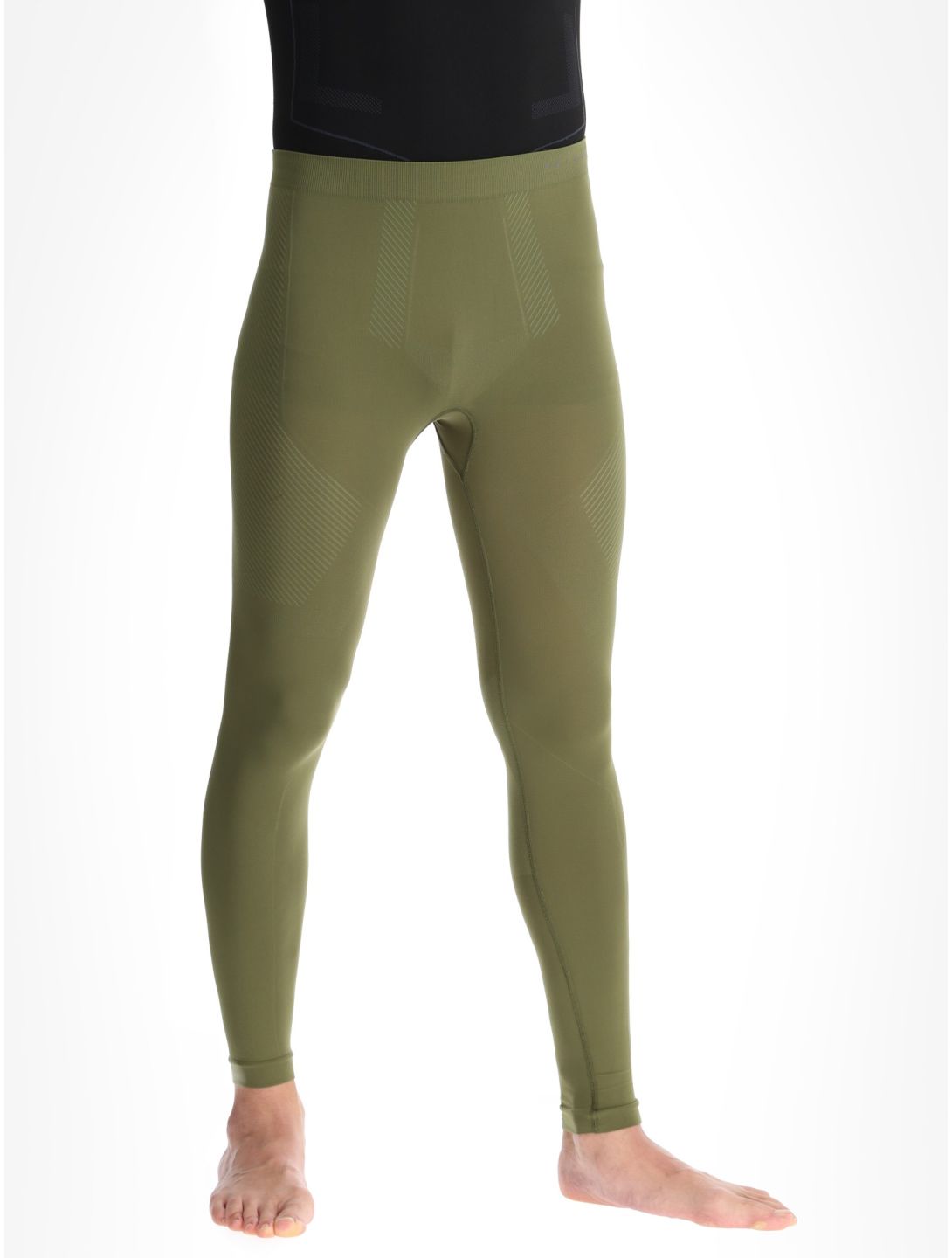 Falke, Long Tights FB Thermobroek heren Herb Groen 