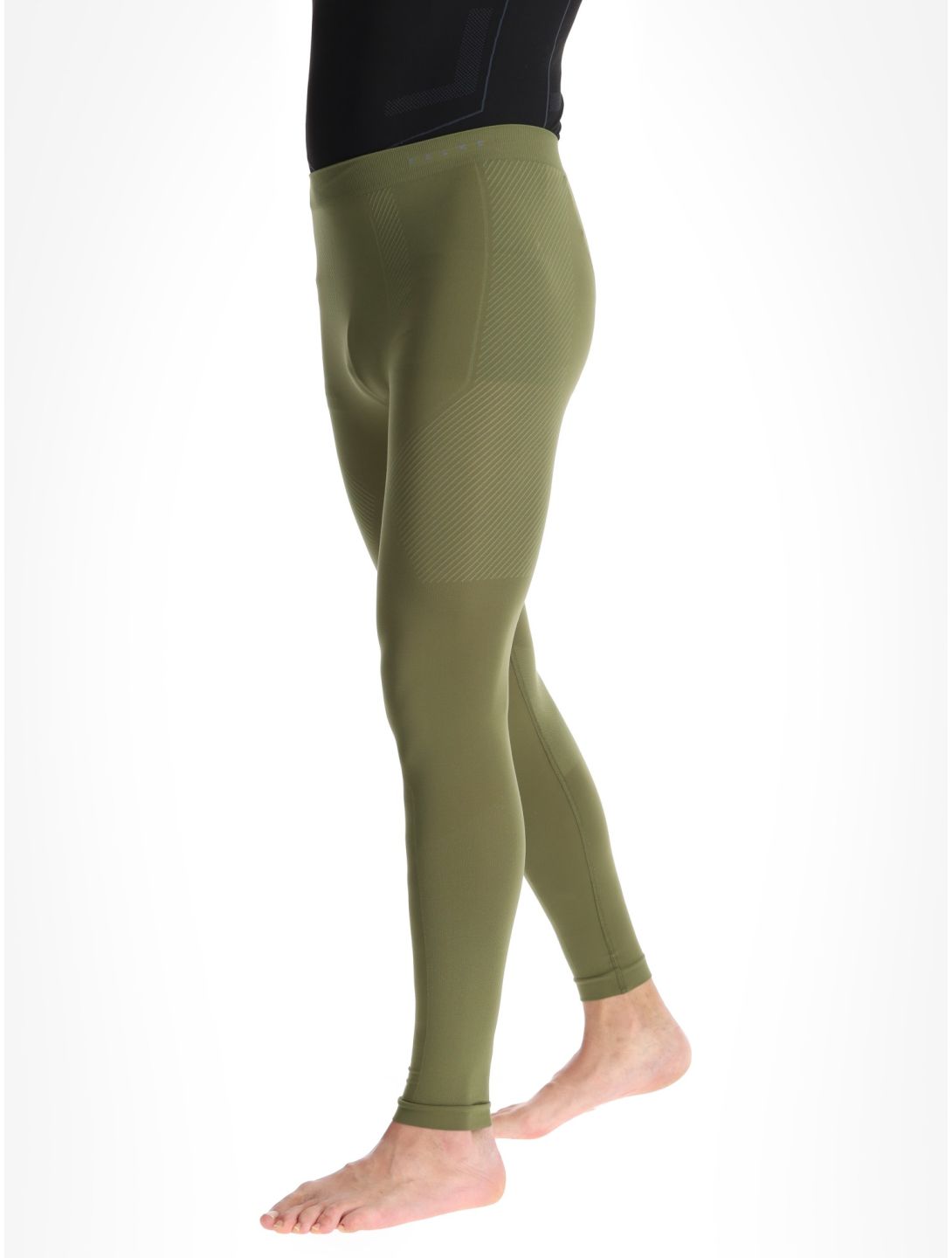 Falke, Long Tights FB Thermobroek heren Herb Groen 