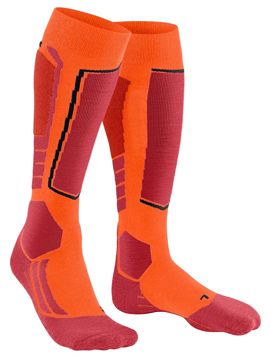 Falke, SK2 Intermediate skisokken heren Flash Orange oranje 