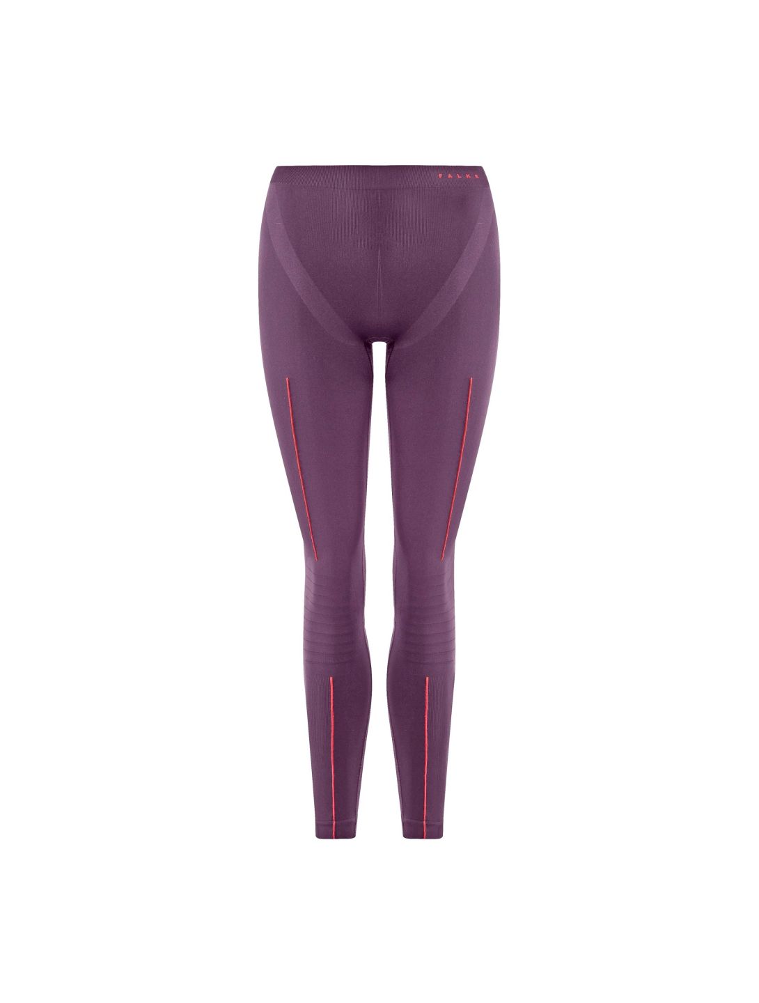 Falke, Long Tights W thermobroek dames dark violet paars 