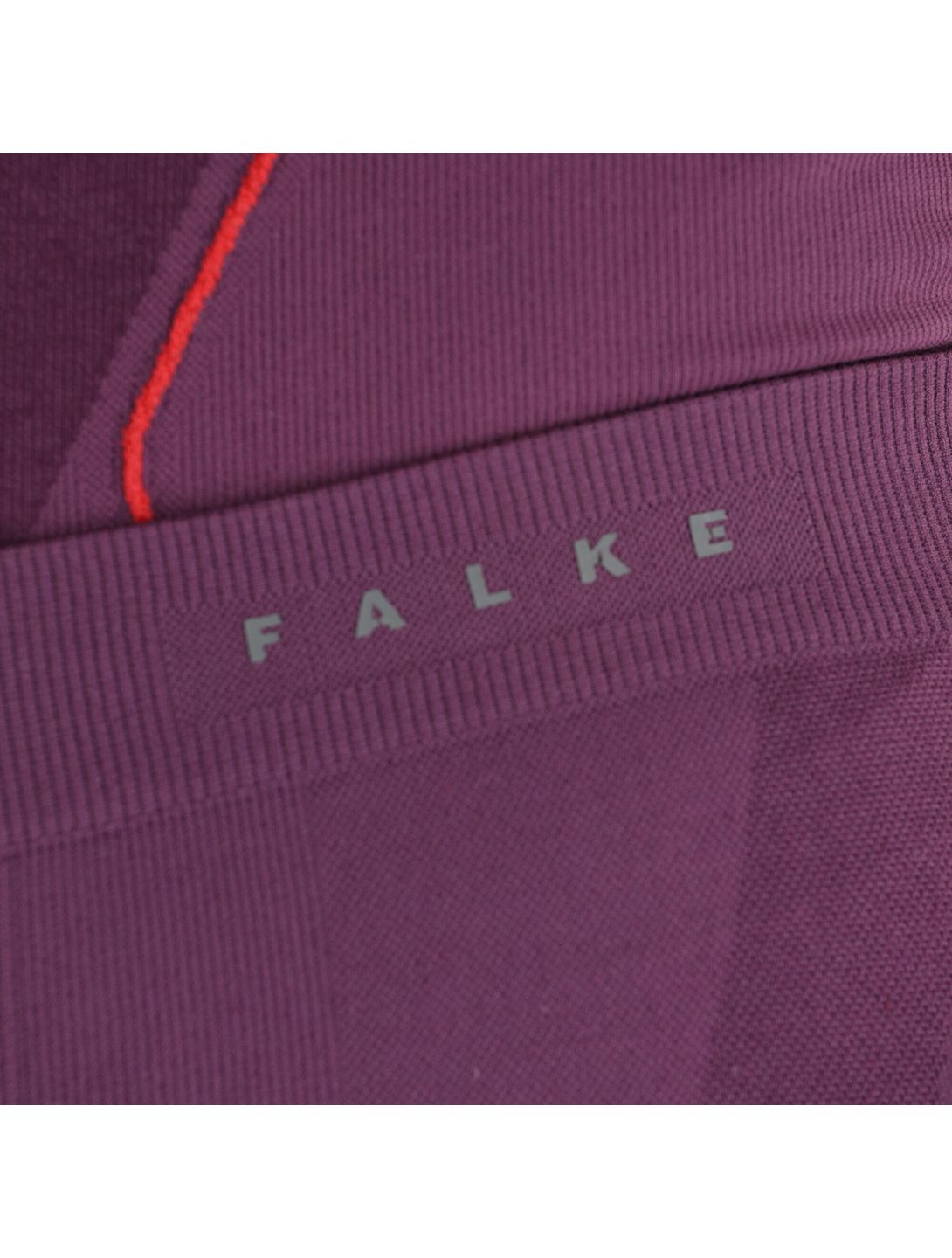 Falke, Long Tights W thermobroek dames dark violet paars 