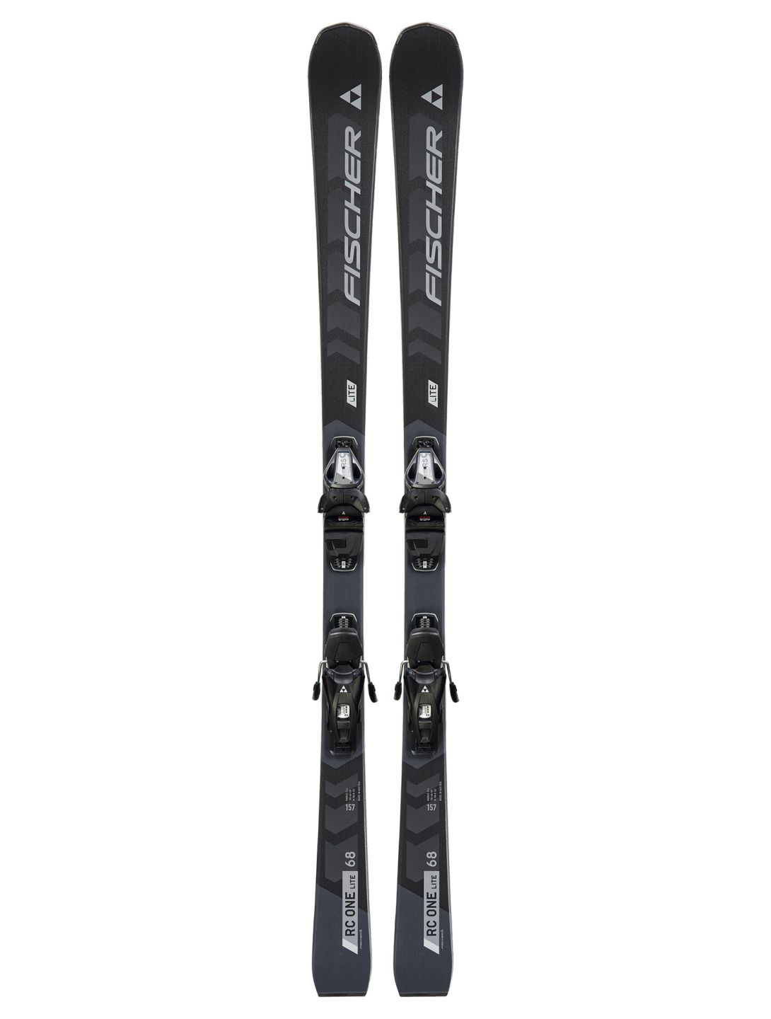 Fischer, RC One Lite 68 SLR + RS 9 SLR ski's unisex 