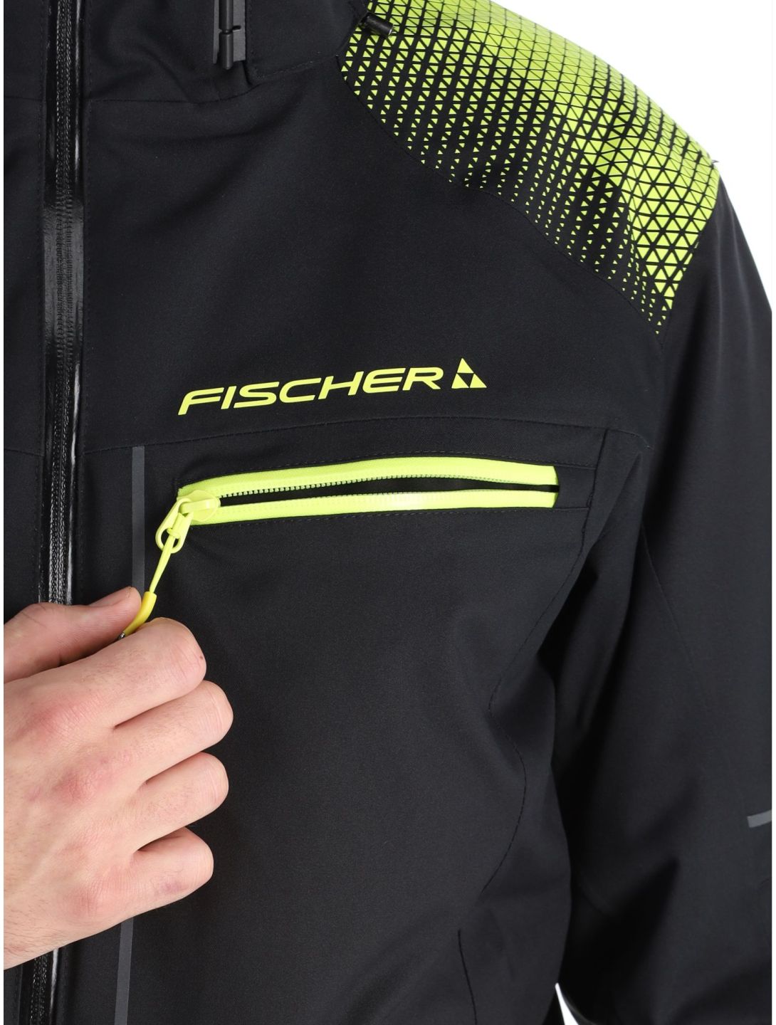 Fischer, RC4 ski-jas heren Black zwart 