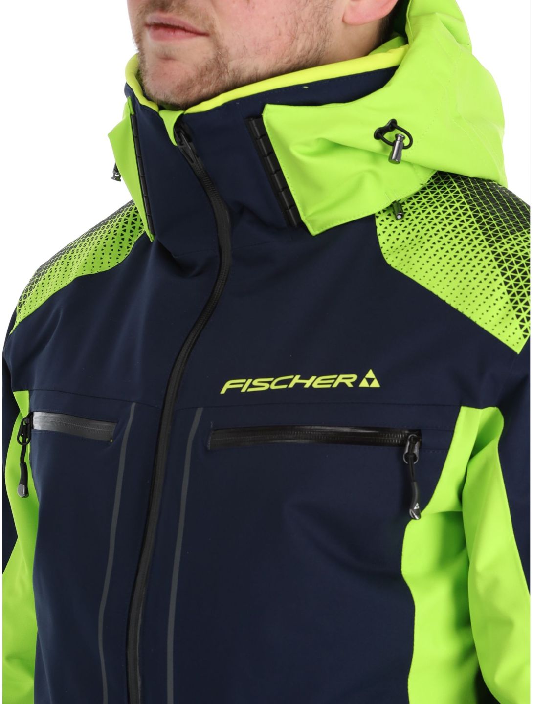 Fischer, RC4 ski-jas heren Dark Navy blauw 