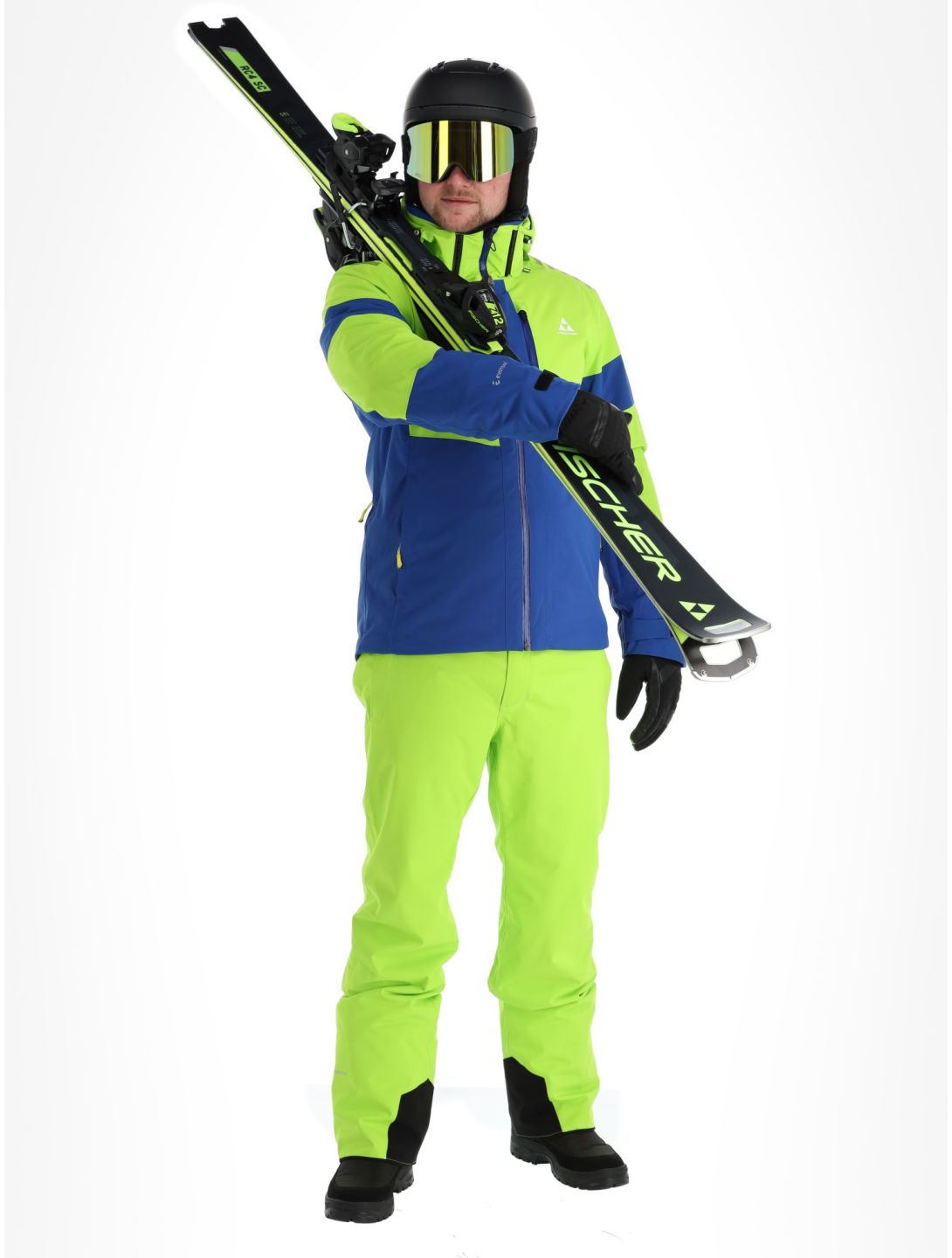 Fischer, Semmering ski-jas heren Light Green blauw, groen 