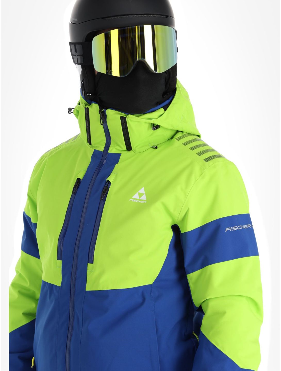 Fischer, Semmering ski-jas heren Light Green blauw, groen 