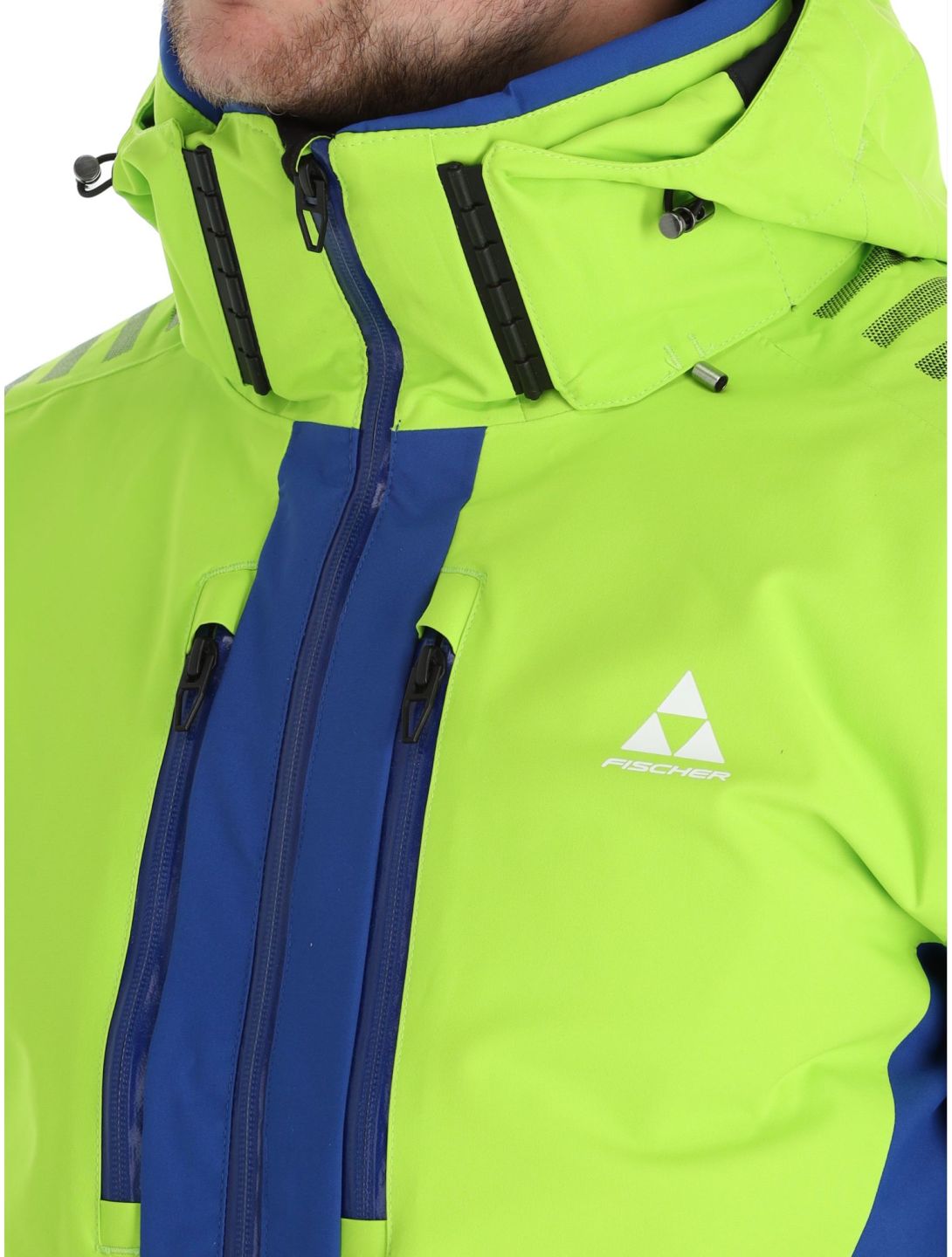 Fischer, Semmering ski-jas heren Light Green blauw, groen 