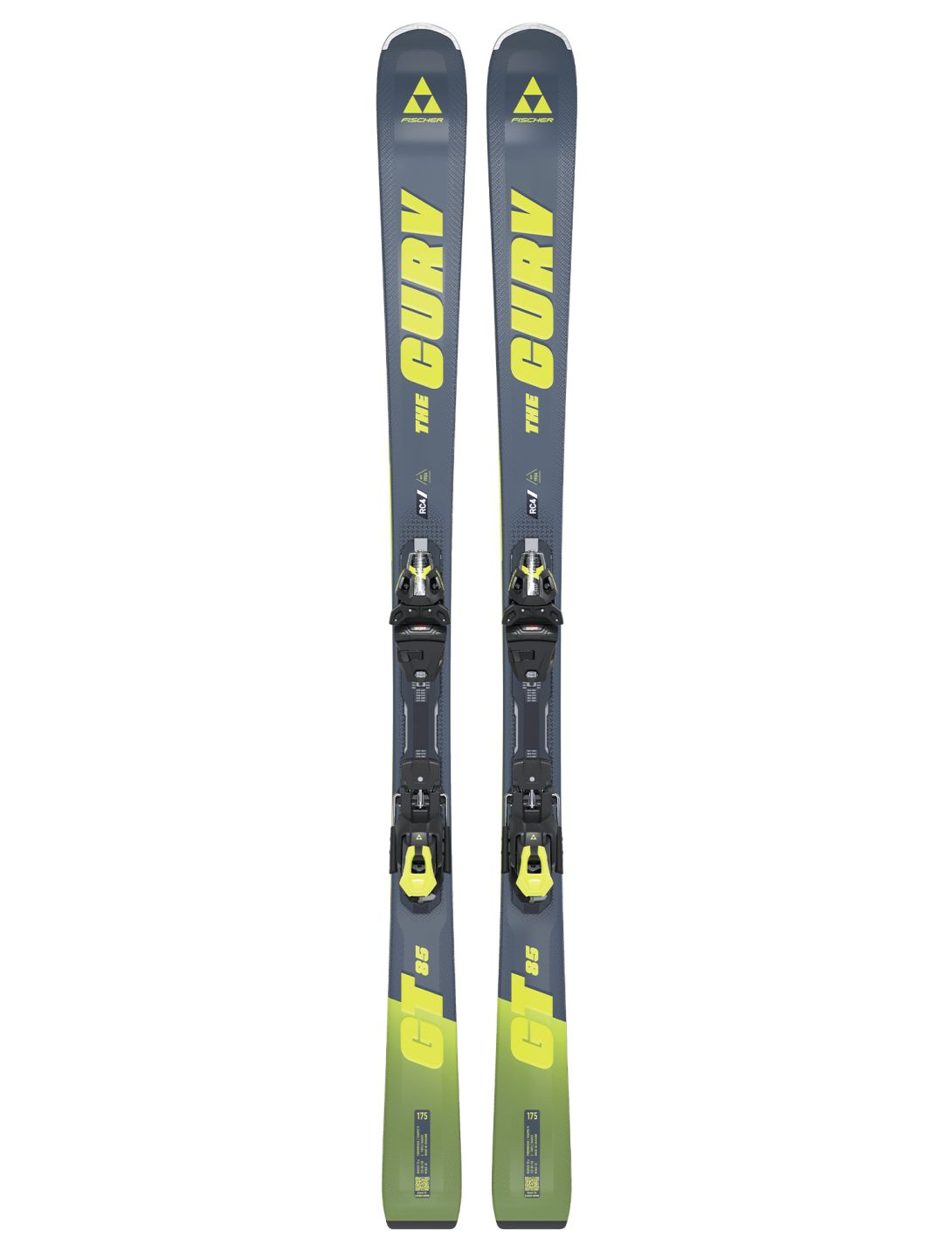 Fischer, The Curv Gt 85 Mt + RSW 12 PR ski's unisex 