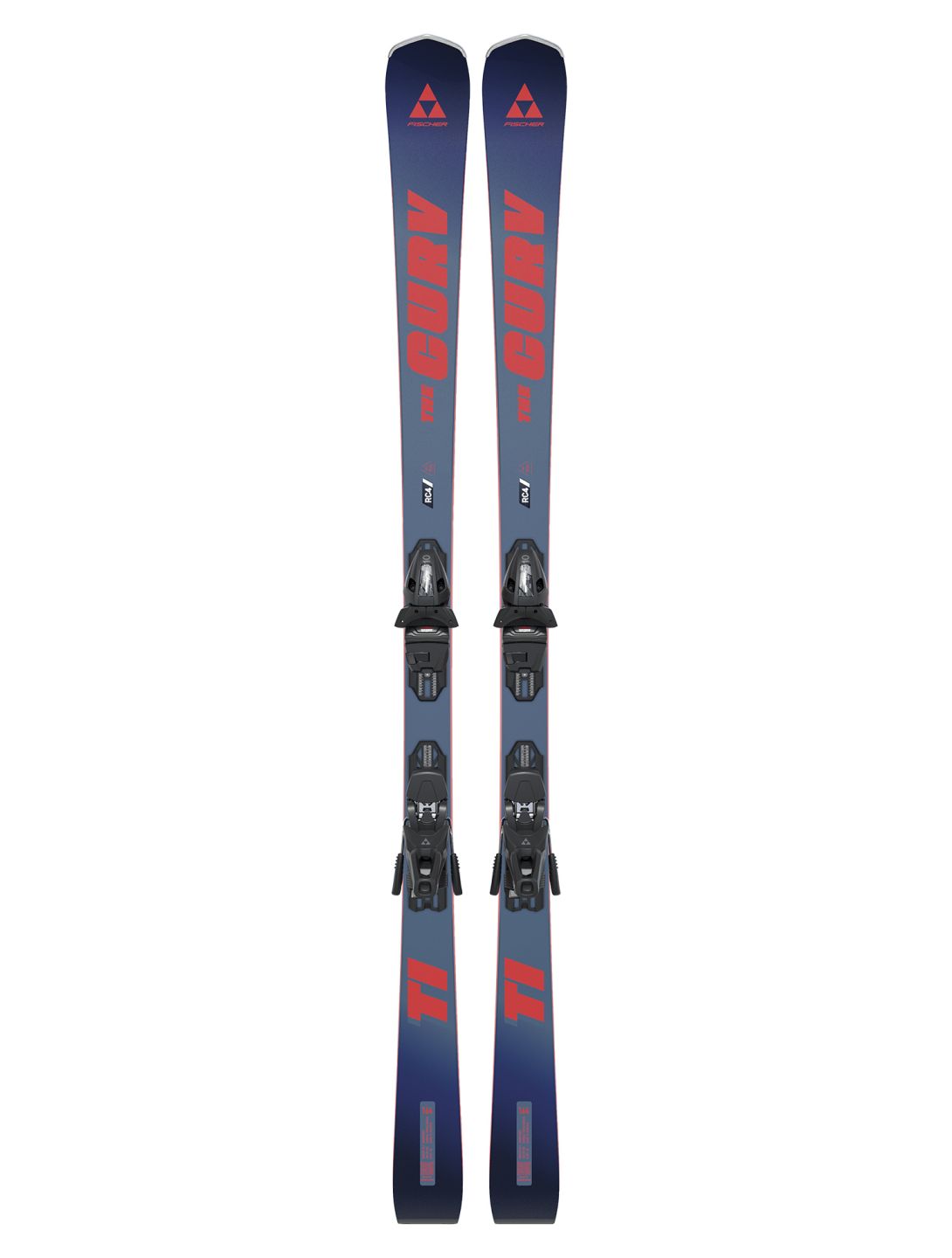 Fischer, The Curv Ti TPR + RS 10 PR ski's unisex 